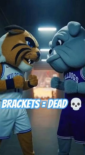 Even The Mascots Can’t Predict March Madness 😭🏀