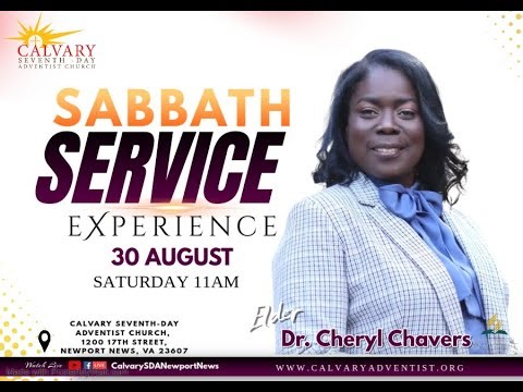 Sabbath Service - Saturday, August 30, 2025 ""