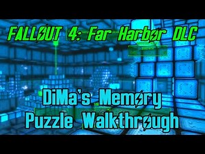 Fallout 4 - Far Harbor DLC - DiMa's Memory Puzzle Walkthrough
