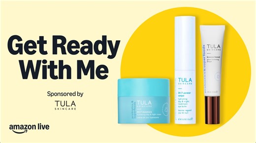 Watch Get Ready With Me on Amazon Live