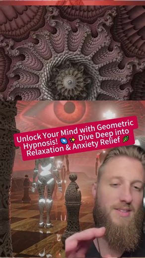Unlock Your Mind with Geometric Hypnosis! 🌌✨ Dive Deep into Relaxation & Anxiety Relief 🌿 #hypnosis #anxietyrelief #mindfulness #mentalhealth #selfcare #fyp #viral #geometry #anxiety #state