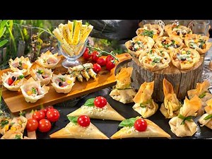 Recipes for crunchy delicacies. Interesting ideas from Phyllo dough - baskets, pouches and triangles