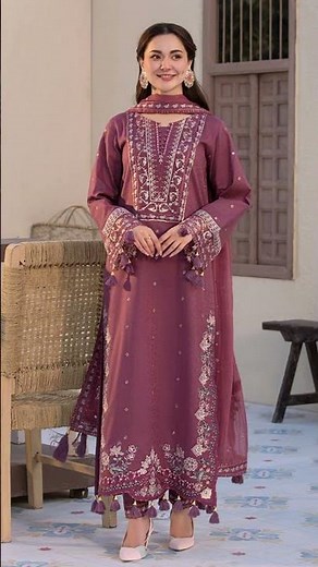Latest pakistani dress designs ideas ♥️ trendy salwar kameez and kurta sets #suit #fashion #ootd
