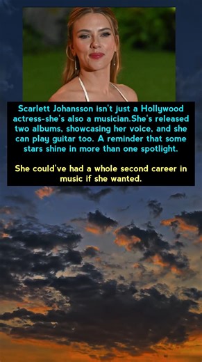 🥳🔥"Two Albums! The Other Side of Scarlett Johansson That You Rarely Know"