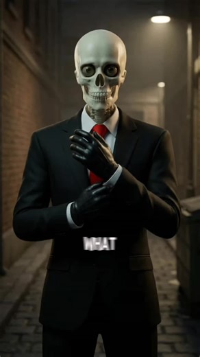 What If A Hitman Was After YOU... #ai #skeleton #ai #viral #trending