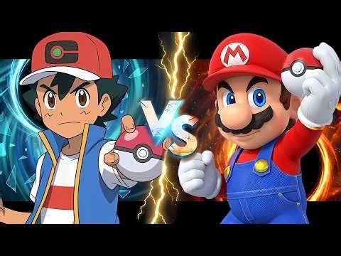 Pokemon Battle Crossover: ASH Vs. MARIO