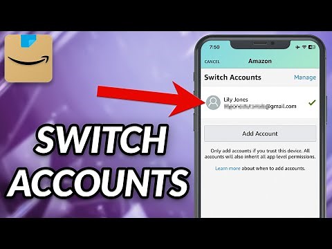 How To Switch Accounts On Amazon App