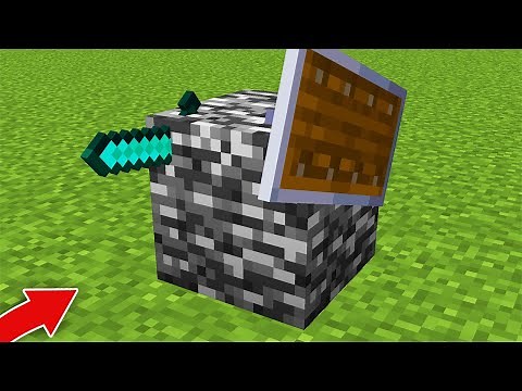 岩盤ブロックになってるマインクラフト