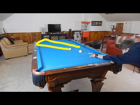 How to Bank and Kick Multiple Rails | More than one rail shots