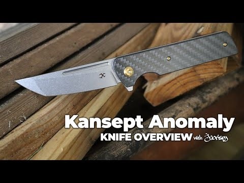 Kansept Anomaly Folding Knife | 5-Minute Review | Atlantic Knife