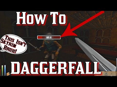 Daggerfall Combat 101 (How to Actually Win Fights)