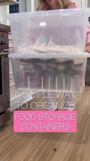 A simple way to organize food storage containers, and keep them organized! BEST PLACE IN KITCHEN TO STORE THESE: For me, it’s a bottom drawer because these drawers can get heavy! DONT HAVE A SPARE DRAWER? That’s okay! These can work in cabinets OR you can use a rectangular bin to store these peg boards and create a makeshift drawer for a cabinet. WHY A PEGBOARD INSTEAD OF STACKING: 🎀 The pegs keep items in place 🎀 They also create a custom sized space for any object which is awesome for storag