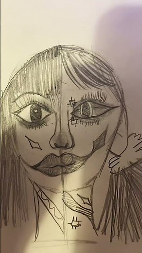 How to draw scary dolls