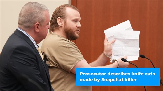 Prosecutor describes cuts made by Snapchat killer Timothy Kendrick