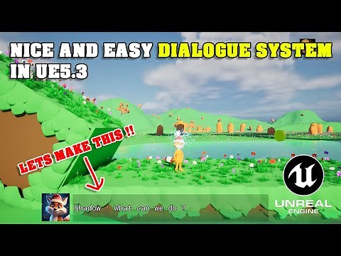 How to Make a Dialogue System in UE5.3