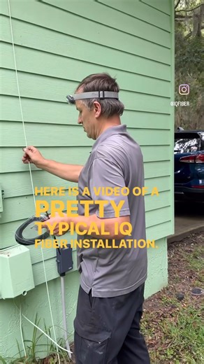 🎞️ VIDEO 🎞️ Installing fiber-optic internet really is a fascinating process. No two houses are alike. But we have one goal: Whole-home WiFi. That is why we do our best to place the optical network terminal in the center of the house to ensure the best coverage. Unlike others, we run the fiber all the way into the home. It's an extra step, but worth it for the best speeds. This video shows how it works: | IQ Fiber