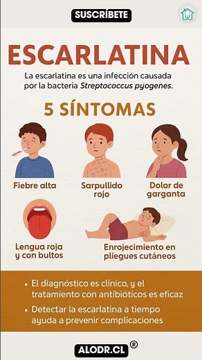 5 Síntomas Clave de la Escarlatina que No Debes Ignorar