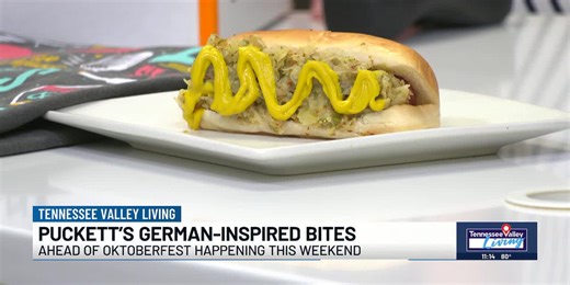 Puckett's Cullman Oktoberfest menu offerings