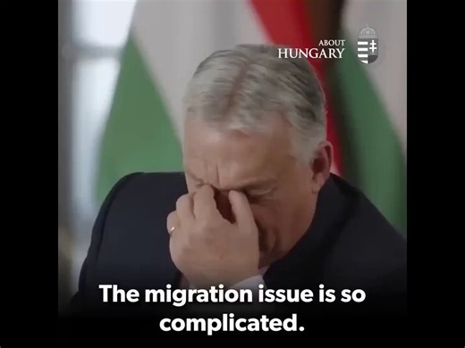 🇭🇺 Orbán Viktor Answers Why 'illegal Migration' is Allowed in the European Union."It is to replace the native-born voters. This is the left’s plan." Hungary Confirms it will Continue this Policy under Magyar Péter.