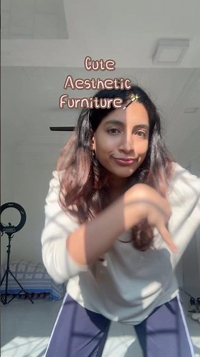 Kaise laga mera cozy corner?🥀 #shopping #aesthetic #furniture #table #cute #pinterest #home #decor