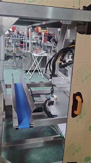 Automatic vertical packaging machine with vacuum