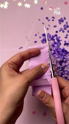 Cómo hacer técnica Confeti o Azúcar para #decorar #piñatas