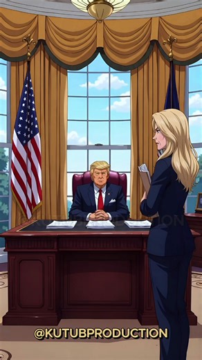Kutub Production released a new anime-style video of Trump firing Pam Bondi for failing to protect him from the Epstein file and his opponentsThese are so well made and so fast!