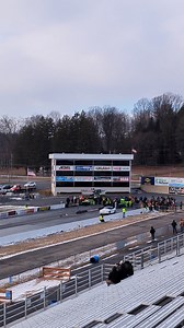 Maple Grove Raceway 1/2/26 Mustang Wreck #fypageシ #fypシ #fyp #motorsport #fast | 708RacingVideos