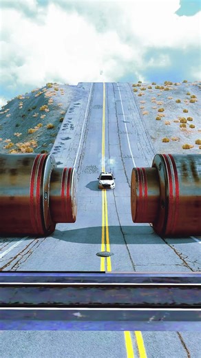 Police Cars Vs Train Vs Hydraulic Crush - BeamNG drive #shorts #beamngdrive