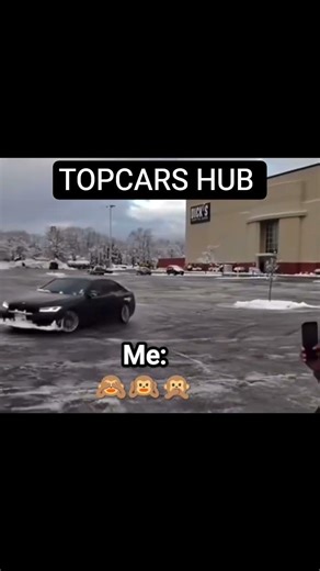 Theory vs. Practice 😂❄️ #ExpectationVsReality#FailMoment#JustMe#FunnyReels#DriftFail TopCars HUB