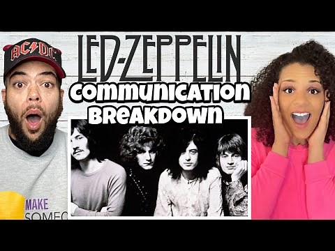 BANGER!..FIRST TIME HEARING Led Zeppelin - Communication Breakdown REACTION