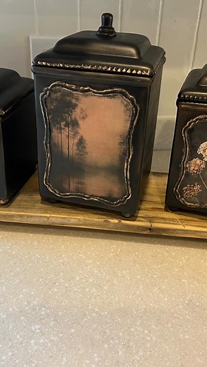 3.2K views · 32K reactions | Transforming these thrifted Kitchen containers into a little moody cottage core decor... then I took the leftover stands and turned them into unique vases or candle holders perfect for fall decor! #thriftedfinds #thriftflip #fallhomedecor #thriftedvsstyled #cozyhomedecor #thriftedhome | Heather Goeckeritz Darger | Facebook