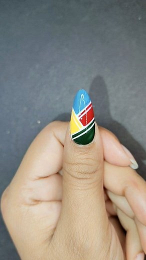 57K views · 515 reactions | Stripping tape using nailart ideas ❤️ #nailart #reels #Festival #nailartist #naildesign #nails | Thenail Vibes | Facebook