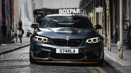 BMW M2 street build in urban setting