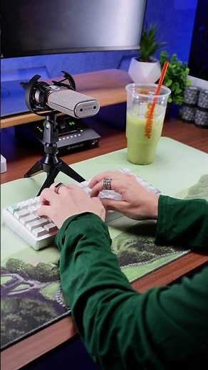 I designed a Matcha PBT keycap set! 🍵