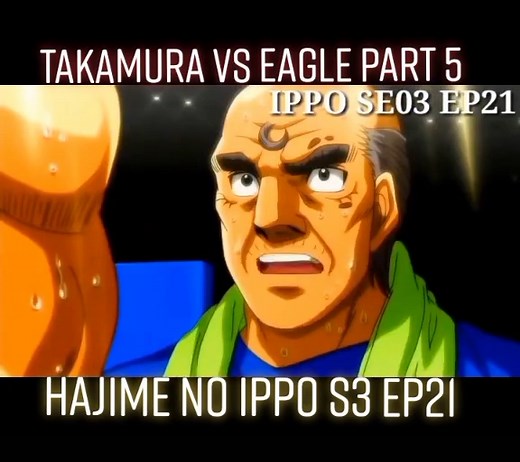TAKAMURA VS EAGLE P5 HAJIME NO IPPO S3 EP21 #hajimenoippo #tagalog #tagalogdubbed
