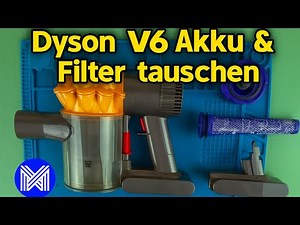 Replacing the Dyson V6 battery and filter – step-by-step instructions