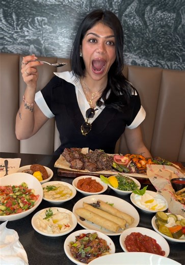 This the first spot we been told when asking for the best Mediterranean food and now we see why😦🥗🌯 Is this your go to Mediterranean spot?🧐 #NJEats #njfood #njrestaurants #foodiecouple #patersonnj