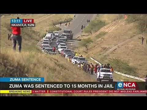 Zuma Sentence | Supporters gather in Nkandla