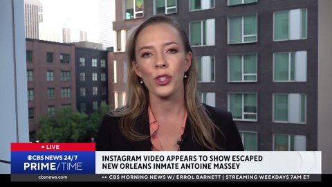 Instagram video appears to show escaped inmate