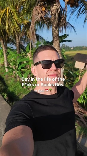 Today marks 3 weeks since we got here 🇮🇩 Now that I’m starting to find my routine, something feels different. For years, I don’t think I’ve really come up for air. My foot has always been on the gas, and that relentless work ethic has played a massive part in getting me to where I am today. My business has literally 26X’d in the last 12 months, and I’m incredibly proud of that. But I’m starting to realise there’s a difference between being productive and constantly feeling busy. I’m actually g