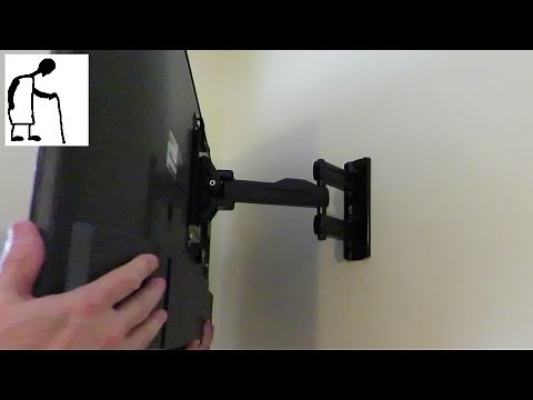 TV Tilt and Turn wall bracket Sanus F215C