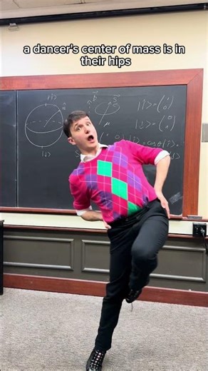 Dancing is applied physics! 🔬🔭🧑‍🔬💃🕺