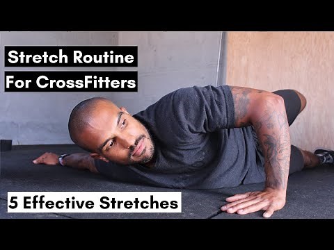 Very Beneficial Stretch Routine For CrossFitters | Post WOD Stretches