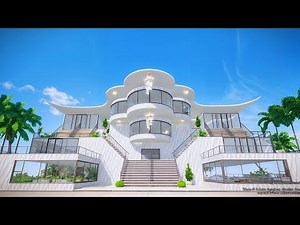 Designing a large house with a swimming pool in PUBG Mobile 🔥🤩