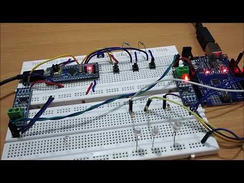 Serial Communication between STM32F103C8 and Arduino UNO using RS-485