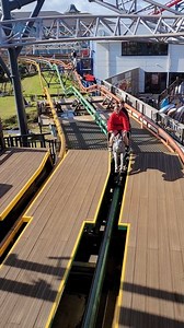 Are you ready for those brakes?! 😬 #pleasurebeach #steeplechase #blackpool #arrowdynamics #rollercoaster #achterbahn #themepark #freizeitpark #amusementpark #daysout | Thrills and Food