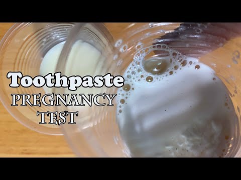 ​Toothpaste pregnancy test at home ✔️ Toothpaste pregnancy test 100%