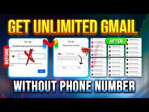 How to Create Multiple Email Addresses Without Number! | Get Unlimited Gmail Accounts 2024-2025