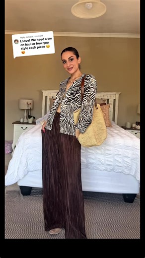 Elevated Casual Work Attire Try-On from Zara